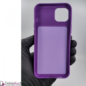 Švelnus guminis dėklas su kameros apsauga - violetinis (Apple Iphone 14 Plus) Švelnus guminis dėklas su kameros apsauga - violetinis (Apple Iphone 14 Plus)